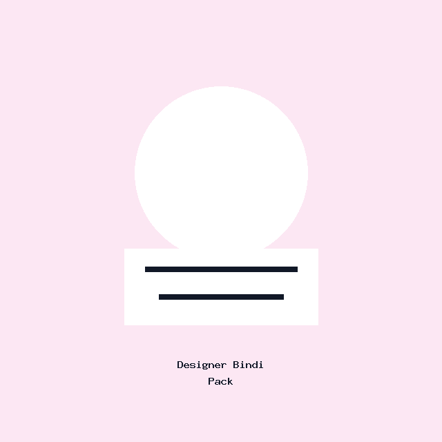 Designer Bindi Pack