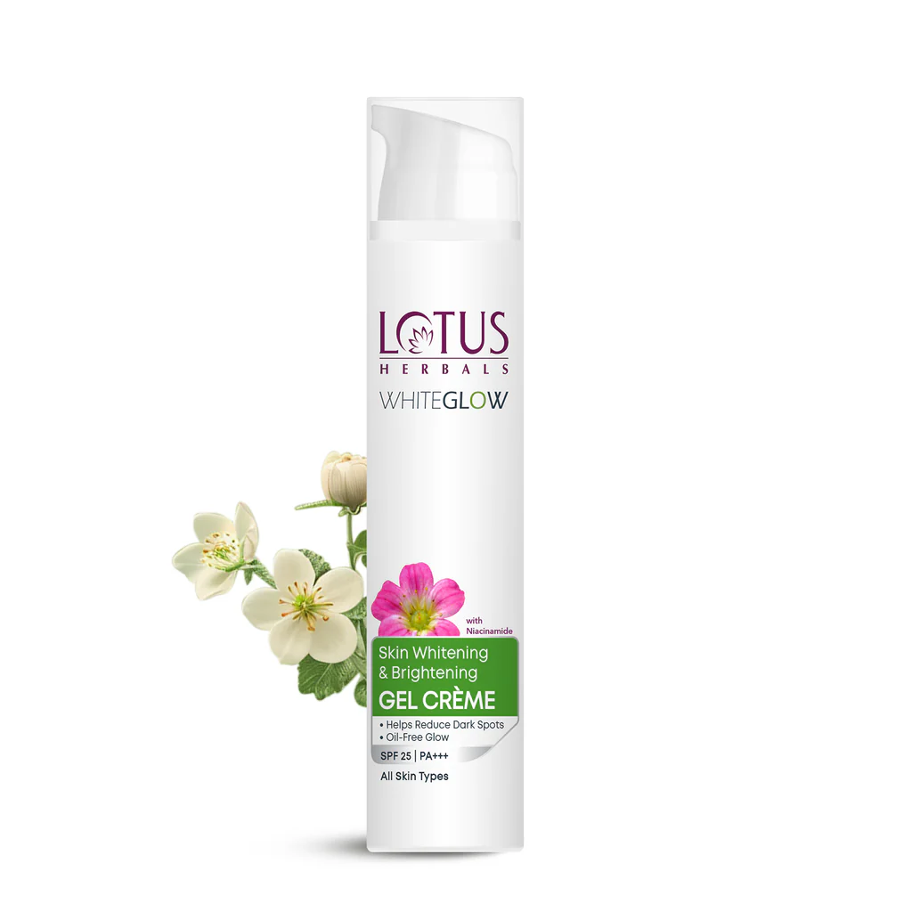 Lotus Herbals White Glow Face Cream (Skin Whitening & Brightening, SPF 25 PA+++)