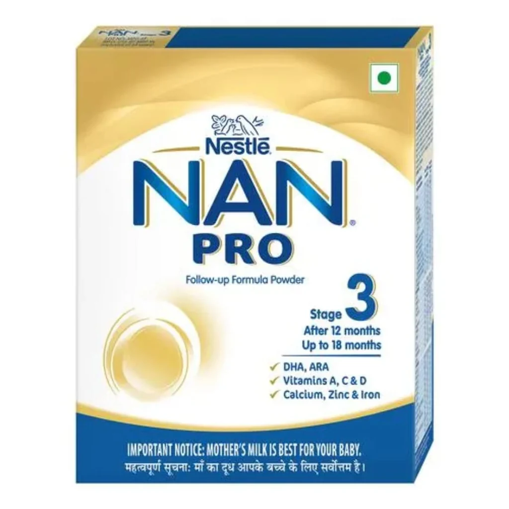 Nestle Nan Pro 3 After 12 Months Up To 18 Months Follow-Up Formula Powder