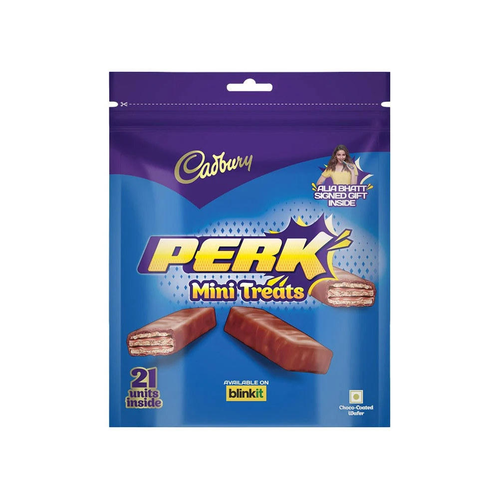 Cadbury Perk Chocolate Coated Wafer-Home Treats