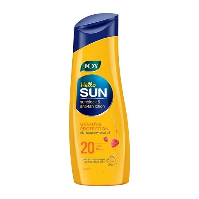 Joy Hello Sun Sunblock & Anti-tan Sunscreen (Lotion) (SPF 20 PA++)