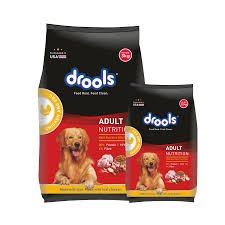 Drools Chicken & Egg Adult Dog Dry Food - Free 1.2 kg