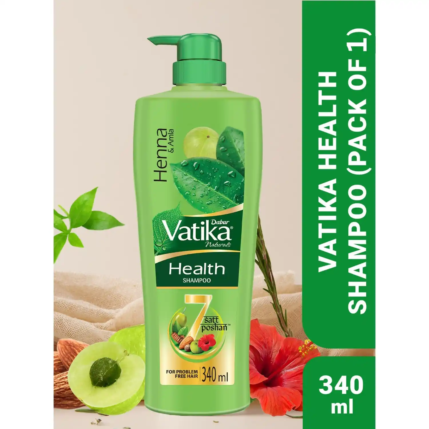 Dabur Vatika Health - Power of 7 Natural Ingredients Shampoo