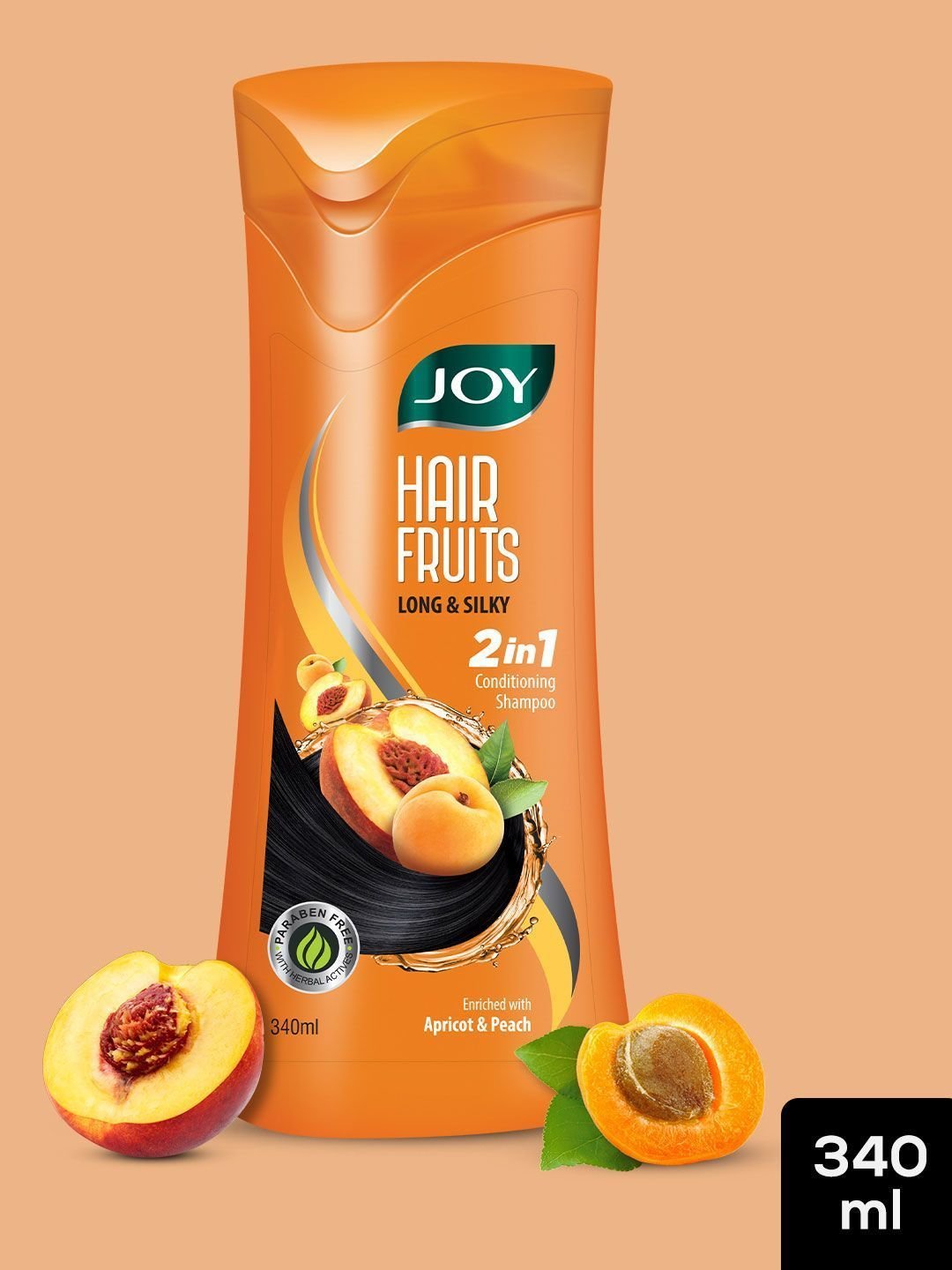 Joy Hair Fruits Long & Silky Conditioning Shampoo