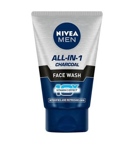 Nivea Men All-In-1 Charcoal Face Wash