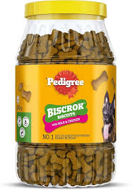 Pedigree Biscrok (Above 4 months) - Chicken & Milk Flavour Dog Biscuit