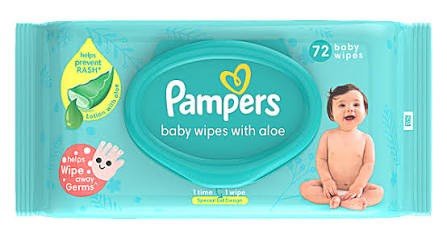 Pampers Aloe Baby Wipes